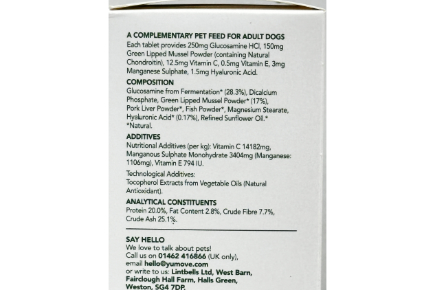 YuMOVE Joint Care for Adult Dogs 120 Tablets