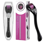 Derma Roller, Anti Ageing Men Beard Roller, 540 Titanium Micro Needling Roller