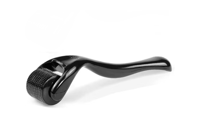 Derma-Roller 1mm Beard Growth Roller Microneedling Roller with 540 Needles, Micro-Needles Derma-Roller for Men Women