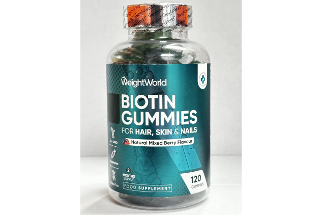Biotin Gummies 120 Mixed Berry Flavour Gummies