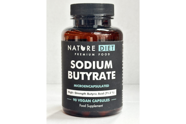 Nature Diet Sodium Butyrate 90 Vegan Capsules