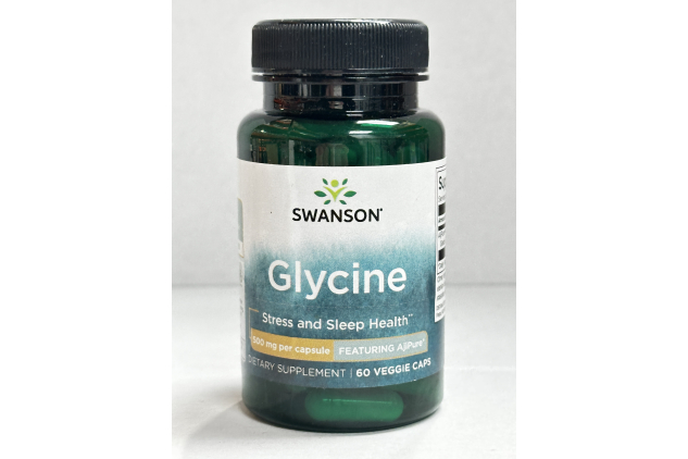 Glycine 500mg 60 Veggie Capsules