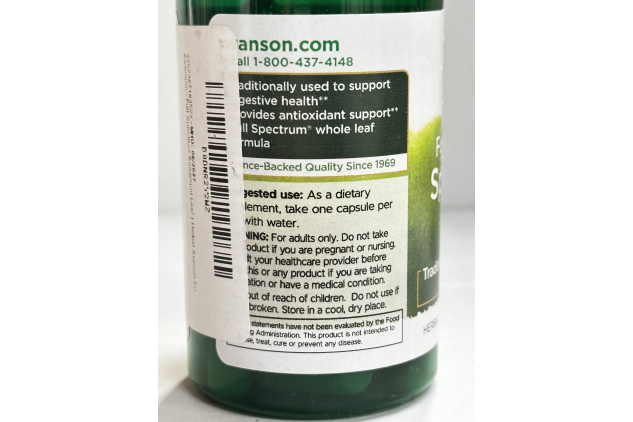 Full Spectrum Spearmint Leaf 400mg 60 Capsules