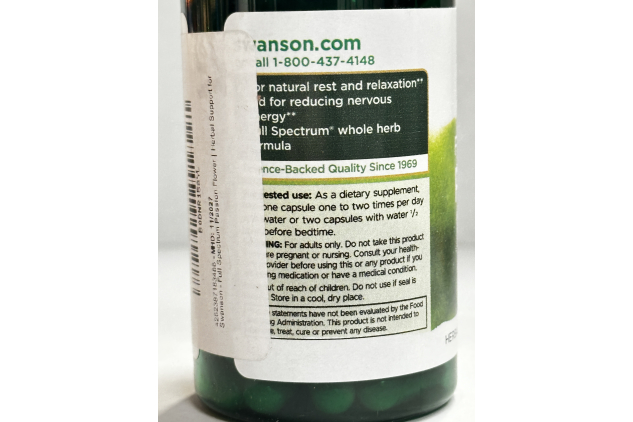 Passion Flower 500mg 60 Capsules