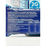 Adonis Keto Nut Bars Vanilla Coconut 16 Bars Plant Based