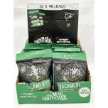 The Mad Butcher Salami Bites 12 x 40g High Protein Meat Snacks