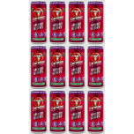 Carabao Mixed Berry Energy Drink 12 x 330ml Cans Low Calorie