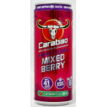 Carabao Mixed Berry Energy Drink 12 x 330ml Cans Low Calorie