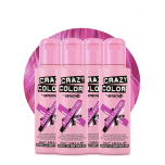 Crazy Color Vibrant Pinkissimo Semi-Permanent Hair Dye 4 X 100ml