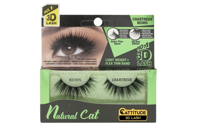 CATTITUDE 3D False Flashes Chartreux Natural Cat