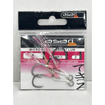 Asari Micro Slow Assist Lum 1 Assist Hooks Size 1 Pack of 2