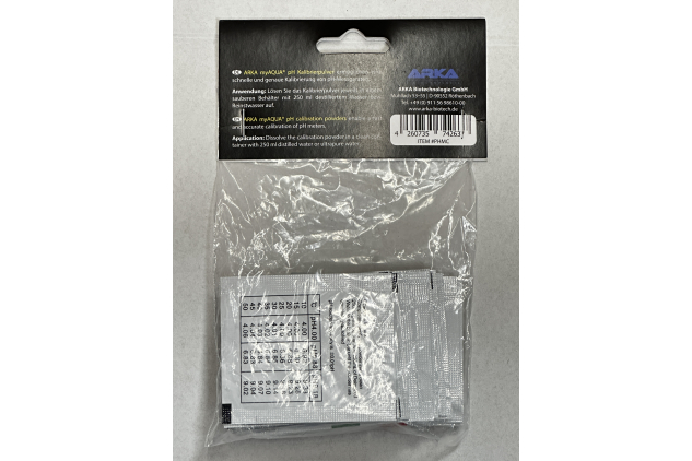 ARKA myAQUA pH Calibration Powder 15 Sachets pH 4.00 6.86 9.18