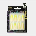 Ebin Press-On Nails Empire Dreams 24 Nails Neon Green Design