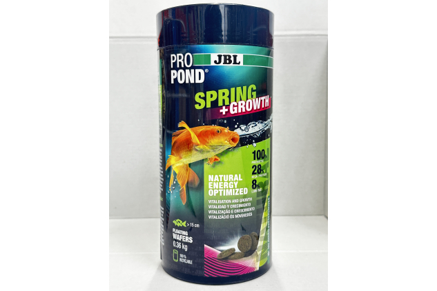 JBL ProPond Spring + Growth Pond Fish Food 0.36kg Floating Wafers