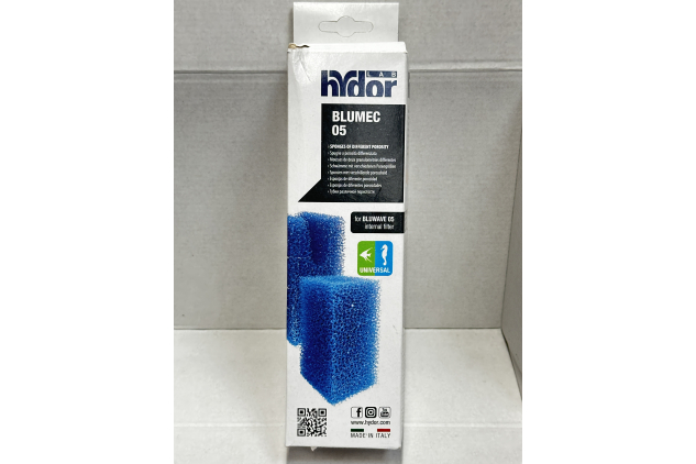 Hydor Bluwave 05 Filter Sponges BLUMEC 05 Replacement Sponge Set