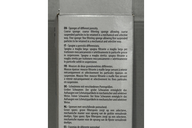 Hydor Bluwave 05 Filter Sponges BLUMEC 05 Replacement Sponge Set