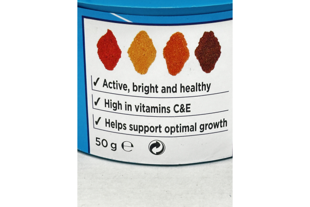 Aquarian Goldfish Food Flakes, 50g