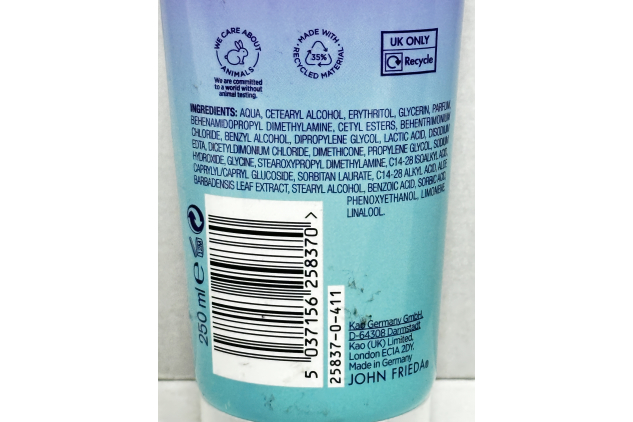 John Frieda Frizz Ease Weightless Wonder Conditioner 3 x 250ml for Fine Frizzy Hair