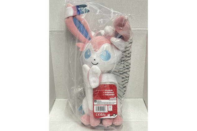 Pokemon Sylveon Plush 8 Inch Official Jazwares Soft Toy