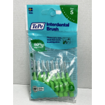 TePe Interdental Brushes Green 0.8mm Size 5 8 Pack for Small Gaps