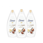 Dove Caring Bath Soak Shea Butter with Warm Vanilla Cream 3 X 450ml