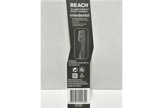 Reach Interdental Essential Care Toothbrush Pack of 1 Firm Full Head