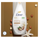 Dove Shea Butter & Vanilla Body Wash Shower Gel 450ml