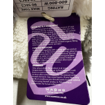 Grey Hamster Microwavable Plush Soft Toy Lavender Scented