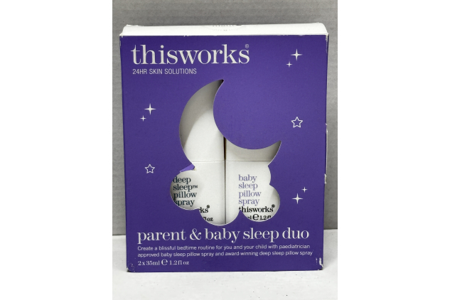 This Works Parent & Baby Sleep Duo Gift Set 2 x 35ml Pillow Sprays