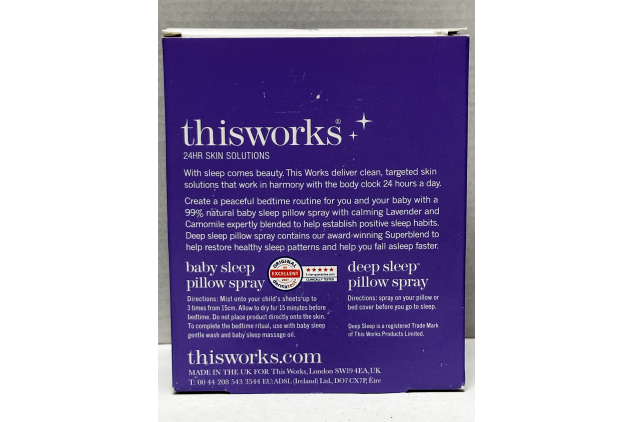 This Works Parent & Baby Sleep Duo Gift Set 2 x 35ml Pillow Sprays