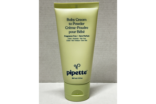 Pipette Baby Cream to Powder 88.7ml Fragrance Free Talc Free Baby Care