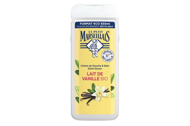 Le Petit Marseillais Extra Gentle Bath & Shower Cream Vanilla Milk Organic 650ml