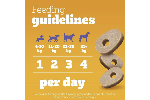 Pedigree Multivitamins Digestion 30 Soft Dog Chews 180g