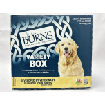Burns Natural Wet Dog Food Variety Box Adult & Senior Dogs | 15 × 395g Trays | Outer Box Packaging Damage