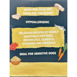 Burns Natural Wet Dog Food Variety Box Adult & Senior Dogs | 15 × 395g Trays | Outer Box Packaging Damage