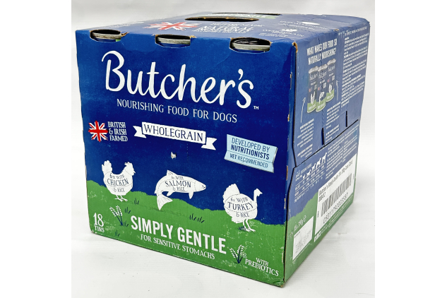 Butchers Simply Gentle Dog Food Cans 18 x 390g Wholegrain Variety Pack