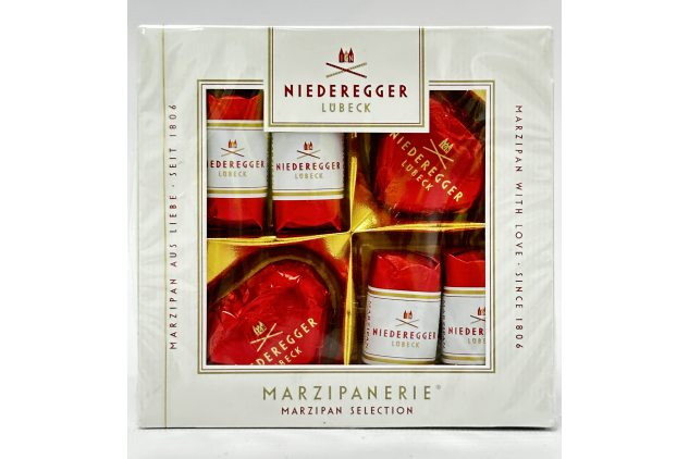 Niederegger Marzipanerie Marzipan Selection Dark Chocolate 75g 6 Pieces