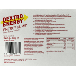 Dextro Energy Energy Gums Cherry Flavour + Sodium 8 x 45g 360g
