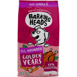 Barking Heads Golden Years Senior Dog Food Chicken & Rice 12kg | Natural Recipe for Older Dogs 7+ | Joint & Heart Support | DAMAGED BAG SEE DESCRIPTION