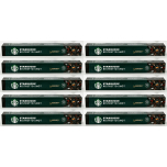 Starbucks Ristretto Shot by Nespresso 100 Capsules Dark Roast Intensity 11