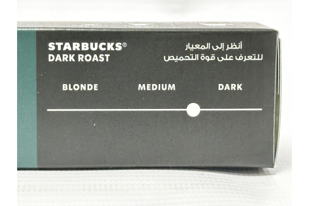 Starbucks Ristretto Shot by Nespresso 100 Capsules Dark Roast Intensity 11