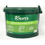 Knorr Professional Thick Vegetable Soup 2.04kg 200 Portions Makes 34 Litres