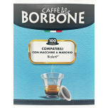 Decaffeinated Coffee Capsules for BIALETTI Machines 100 Pods