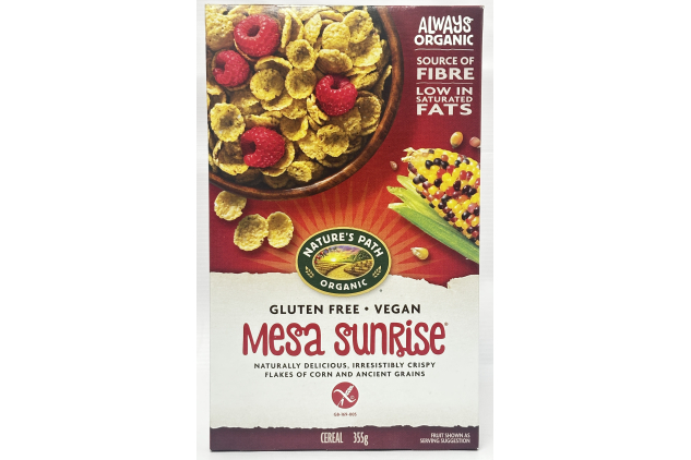Nature's Path Mesa Sunrise Organic Gluten Free Cereal 4 x 355g Vegan High Fibre