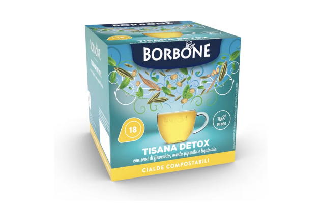 Caffè Borbone Detox Infusion 72 Pods (4 packs of 18)