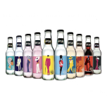 The Artisan Drinks Company Tonic Water Mixed Case 200ml X 24 Bottles Natural Ingredients Artisan Tonic Water for Gin, Fiery Ginger Beer & Cola - Gin, Vodka, Rum & Tequila Mixers