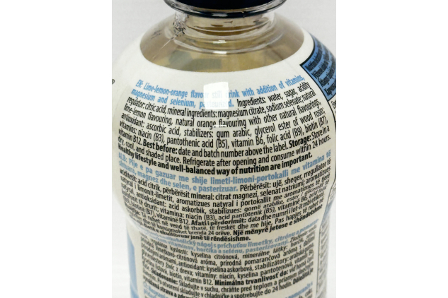 Veroni Active Vitamin Water Magnesium 12 x 555ml Bottles