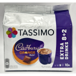 Tassimo Cadbury Orange Hot Chocolate Pods 160g 10 Servings