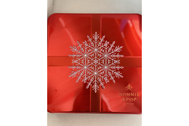 Bonnie & Pop Luxury Chocolate Truffles 250g In Red Tin