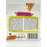 Westcott Highlighter Markers 4 Pack Green Yellow Orange Pink